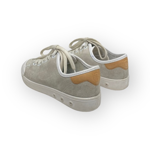 Rag & Bone 𖦹 Standard Issue Suede Sneaker 𖦹 Off White [Grey] 𖦹 Size 36 6M 𖦹 - Picture 5 of 16